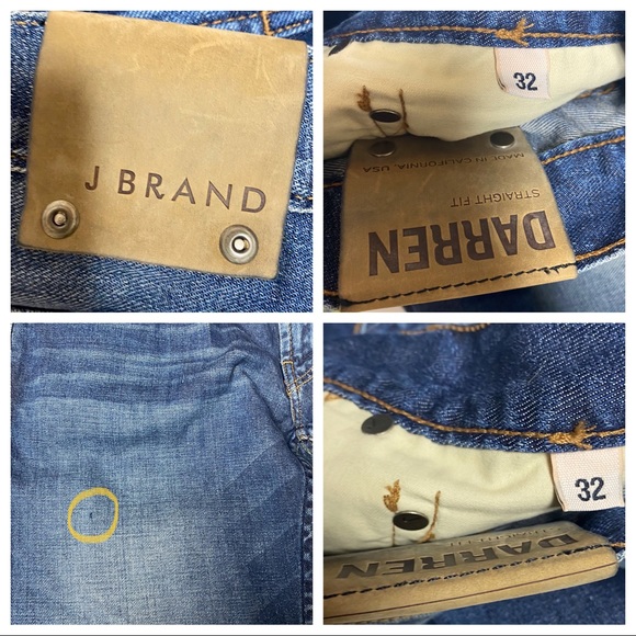 J Brand Darron Straight Fit Jean NWOT - Picture 8 of 8